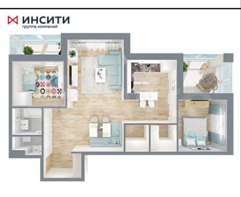 Продам двухкомнатную (2-комн.) квартиру, им. Адмирала Пустошкина б-р, 11к2, Краснодар г