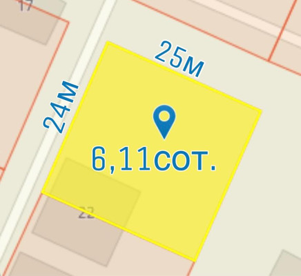 Продам участок 6,11 соток, Фермерское хоз., Вишнёвая (Ветерок-2 снт) ул, Краснодар г, 0 км от города