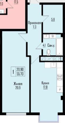 Продам однокомнатную (1-комн.) квартиру, Чернышевского ул, 197к10, Нальчик г