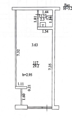 Продам торговое помещение 31,5 м2, Красных Партизан ул, 111к4, Краснодар г
