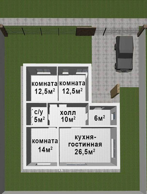 Продам дом, Удачная ул, Индустриальный п, 0 км от города