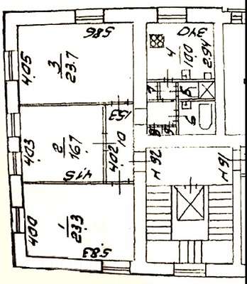 Продам трехкомнатную (3-комн.) квартиру, Большой Сампсониевский пр-кт, 108, Санкт-Петербург г