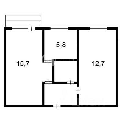 Продам двухкомнатную (2-комн.) квартиру, Зелинского ул, 5б, Воскресенск г
