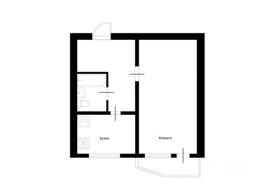 Продам однокомнатную (1-комн.) квартиру, Клязьминская ул, 11к2, Москва г