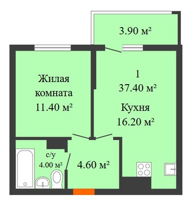 Продам однокомнатную (1-комн.) квартиру, 339-й Стрелковой Дивизии ул, 10а/18, Ростов-на-Дону г