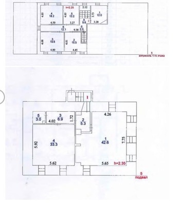 Продам офисное помещение 318,4 м2, Новая Басманная ул, 20, Москва г