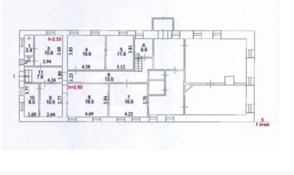 Продам офисное помещение 318,4 м2, Новая Басманная ул, 20, Москва г