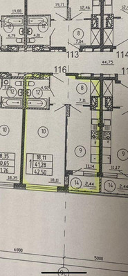 Продам двухкомнатную (2-комн.) квартиру, Гвардейский пер, 13, Ростов-на-Дону г