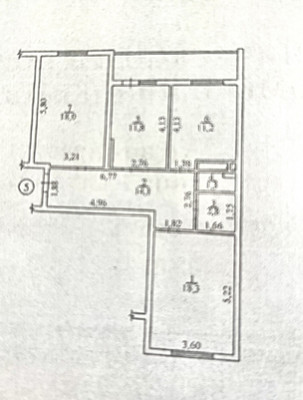 Продам трехкомнатную (3-комн.) квартиру, Кантар ул, 3, Симферополь г
