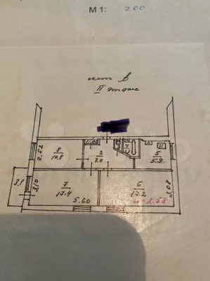 Продам трехкомнатную (3-комн.) квартиру, Коммунистический пр-кт, 42/1, Ростов-на-Дону г