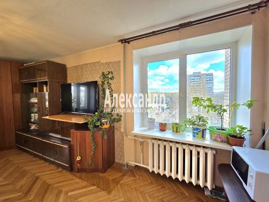 Продам двухкомнатную (2-комн.) квартиру, Дыбенко ул, 25к2, Санкт-Петербург г