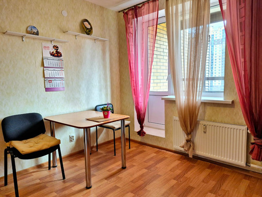 Сдам однокомнатную (1-комн.) квартиру, Фёдора Абрамова ул, 23Ак1, Парголово п