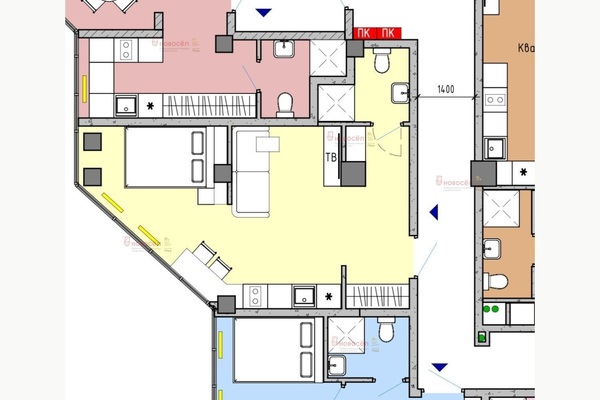 Продам однокомнатную (1-комн.) квартиру, Большакова ул, 25, Екатеринбург г
