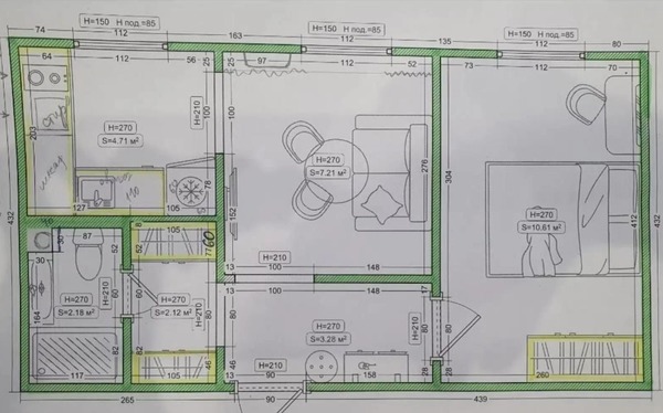 Продам двухкомнатную (2-комн.) квартиру, Кировский пр-кт, 49, Ростов-на-Дону г