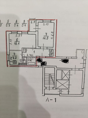 Продам двухкомнатную (2-комн.) квартиру, Богатырский пр-кт, 6, Санкт-Петербург г
