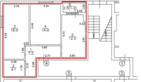 Продам двухкомнатную (2-комн.) квартиру, Лобачевского ул, 2А , Калининград г