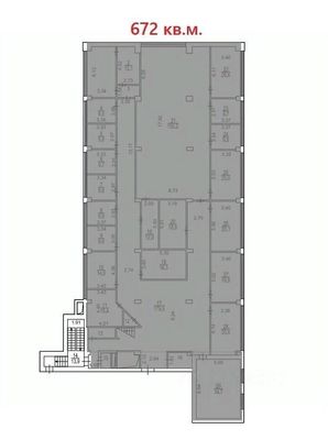 Сдам офисное помещение 313 м2, Капранова пер, 3 3, Москва г