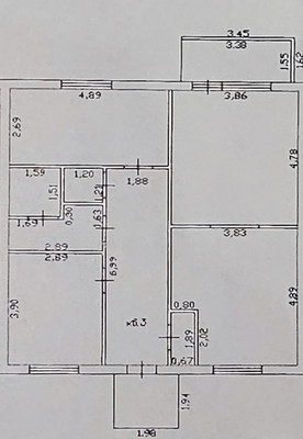 Продам трехкомнатную (3-комн.) квартиру, Ольховый пер, 2, Костомукша г