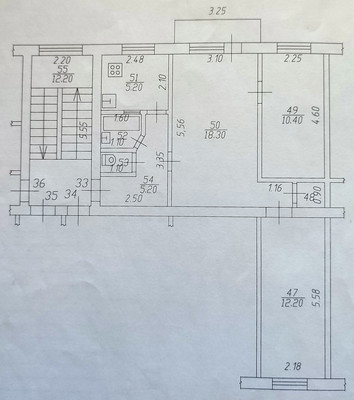 Продам трехкомнатную (3-комн.) квартиру, Новороссийская ул, 186, Краснодар г