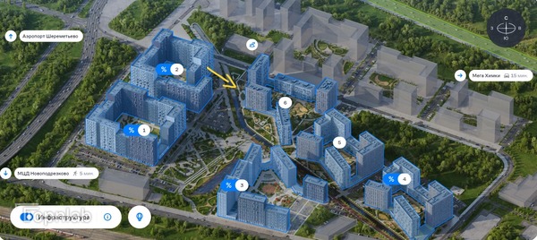 Продам однокомнатную (1-комн.) , Славы пл, к2, Москва г