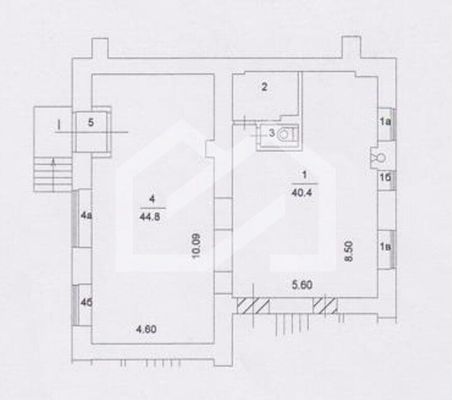 Сдам коммерческое помещение 96 м2, Смоленский б-р, 3-5 1, Москва г
