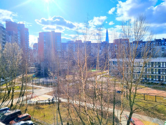 Продам однокомнатную (1-комн.) квартиру, Яхтенная ул, 10Ак3, Санкт-Петербург г