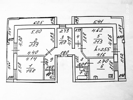 Продам трехкомнатную (3-комн.) квартиру, Ручейная ул, 39/1, Сыктывкар г