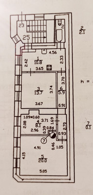 Продам трехкомнатную (3-комн.) квартиру, Римского-Корсакова пр-кт, 31, Санкт-Петербург г
