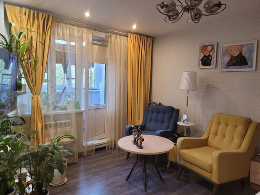 Продам двухкомнатную (2-комн.) квартиру, Моравский пер, 7к1, Санкт-Петербург г