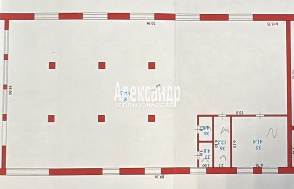 Сдам коммерческое помещение 630 м2, Антропшинская ул, 157Б, Коммунар г