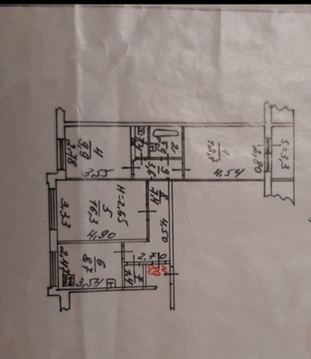 Продам трехкомнатную (3-комн.) квартиру, Комарова б-р, 26, Ростов-на-Дону г