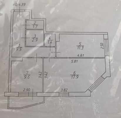 Продам двухкомнатную (2-комн.) квартиру, Максима Горького наб, 49Б, Воронеж г