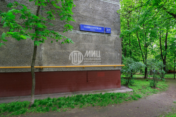 Продам трехкомнатную (3-комн.) квартиру, Ташкентская ул, 22к1, Москва г