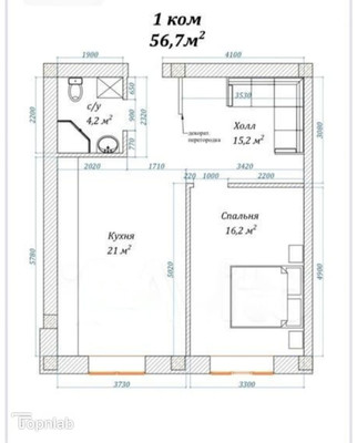Продам однокомнатную (1-комн.) квартиру, Ленина пр-кт, 1кд, Нальчик г