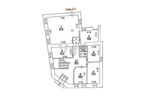 Продам торговое помещение 170 м2, Гусятников пер, 13/3, Москва г
