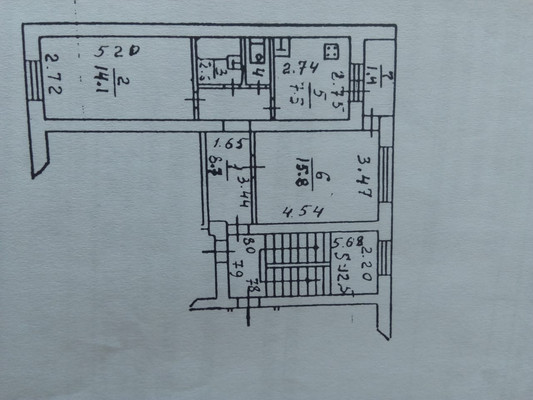 Продам двухкомнатную (2-комн.) квартиру, Красная (Львовский мкр.) ул, 4, Подольск г