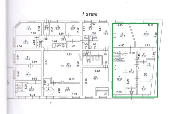 Сдам коммерческое помещение 125 м2, Нововаганьковский пер, 3 1, Москва г