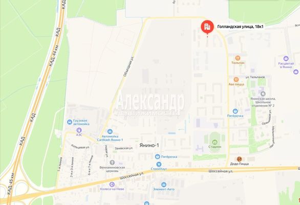 Сдам торговое помещение 257 м2, Голландская ул, 18к1, Янино-1 гп