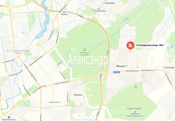 Сдам торговое помещение 257 м2, Голландская ул, 18к1, Янино-1 гп