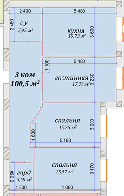 Продам трехкомнатную (3-комн.) квартиру, Ленина пр-кт, 1кд, Нальчик г