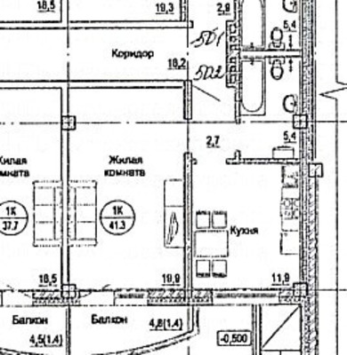 Продам однокомнатную (1-комн.) квартиру, Карамзина ул, 12, Красноярск г