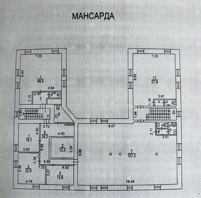 Продам коммерческое помещение 1 137 м2, Большой Тишинский пер, 43/20 2, Москва г