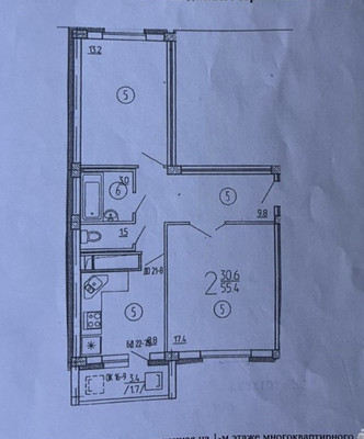 Продам двухкомнатную (2-комн.) квартиру, Ладожская ул, 144, Пенза г