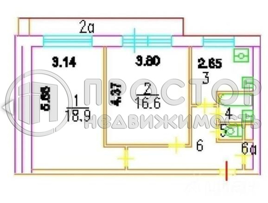 Продам двухкомнатную (2-комн.) квартиру, Новосибирская ул, 8, Москва г