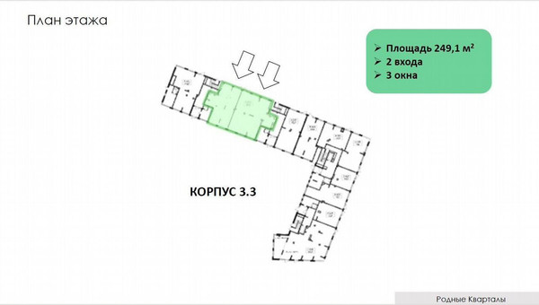 Продам торговое помещение 249,1 м2, Садовый пер, 29, Постниково д