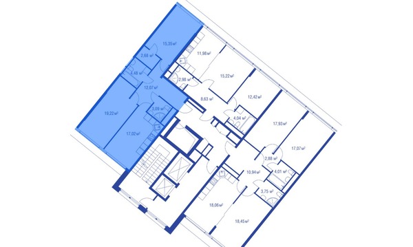 Продам двухкомнатную (2-комн.) квартиру, Годовикова ул, 11к4, Москва г