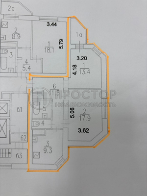 Продам двухкомнатную (2-комн.) квартиру, Валовая ул, 21к125, Москва г