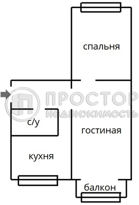 Продам двухкомнатную (2-комн.) квартиру, Тучковская ул, 7, Москва г
