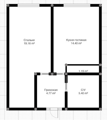 Продам однокомнатную (1-комн.) квартиру, им. Сижажева М.В. ул, 45к2, Чегем г