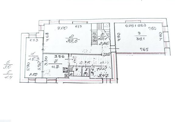 Продам многокомнатную квартиру, Некрасова ул, 37/20, Санкт-Петербург г